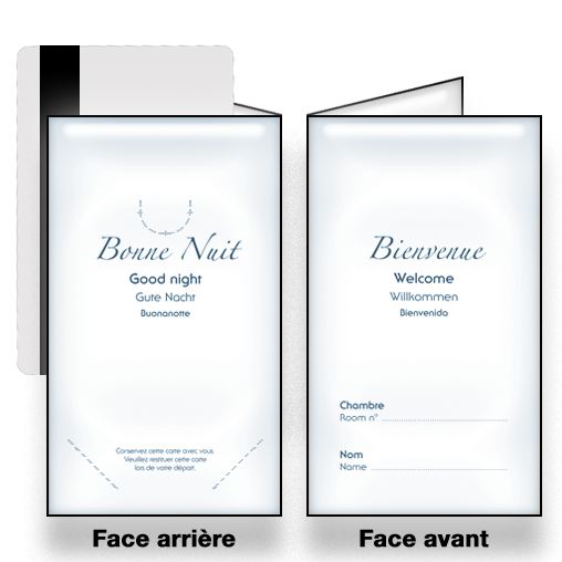 Personnaliser et commander Porte carte magntique standard
