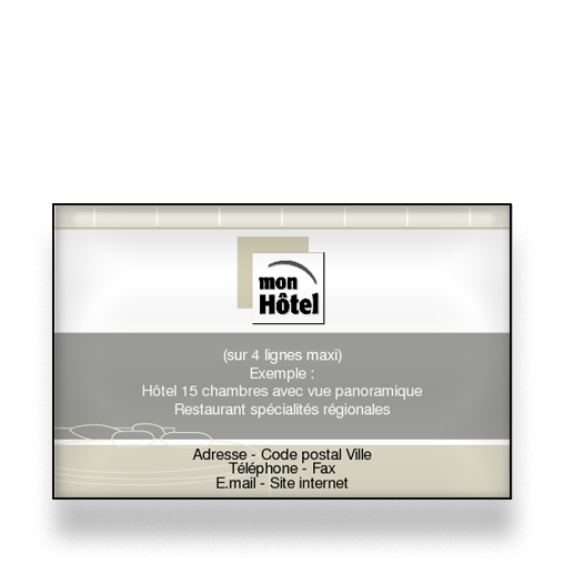 Personnaliser et commander Carte de visite pour htel