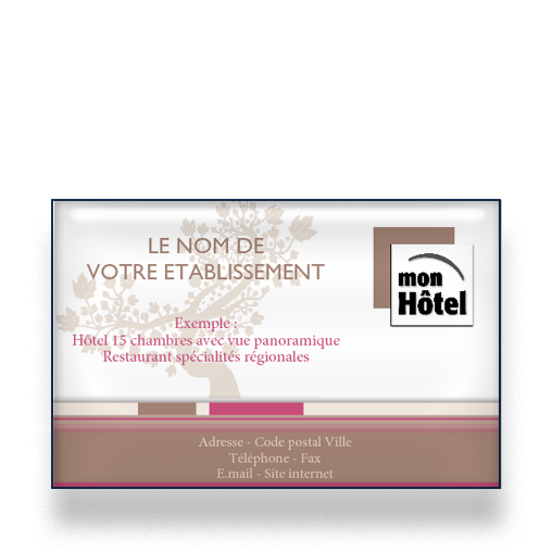 Personnaliser et commander Carte de visite pour htel