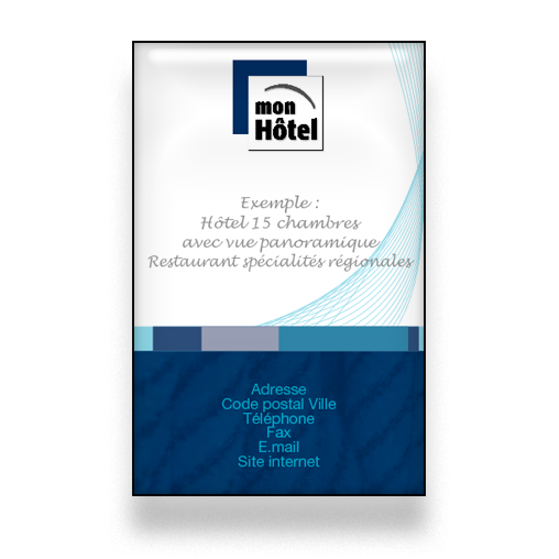 Personnaliser et commander Carte de visite pour htel