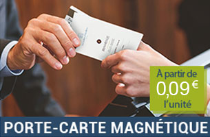 impression de porte-carte magntique